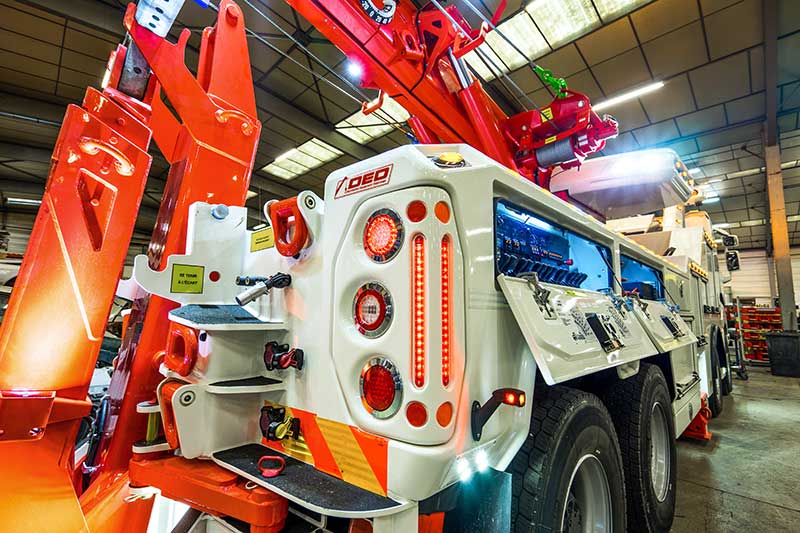 Travaux de carrosserie poids lourds