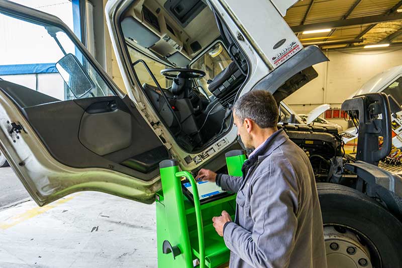 Entretien de poids lourds et d'utilitaires